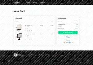 Estrutura de 9 páginas WordPress WooCommerce para Figma