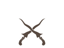 Shield and keris  with its elaborately carved handle and wavy blade is a unique