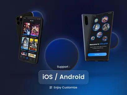 Wibuplex - Anime Stream Platform UI Kit