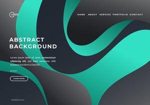 Abstract Background Wave Modern