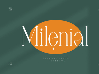 Milenial Serif Typeface