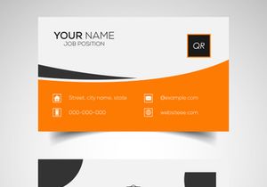 10 Double-sided creative and modern business card template. Vector illustration