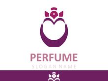 Luxury Perfume logo image cosmetic fragrance shop and business vector design