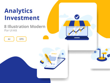 Analytics and Investment Website onboarding preview picture