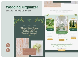 Wedding Marketing Email Newsletter preview picture