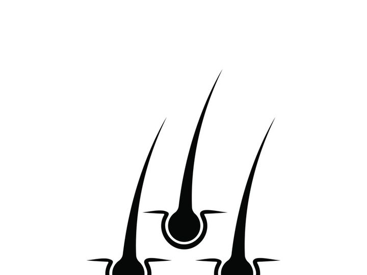 style haircut icon illustration