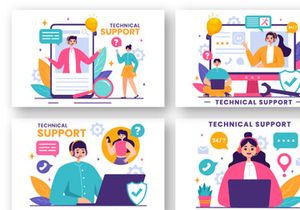 13 Technical Support System Illustration