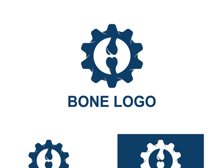Orthopedic bone care logo design.