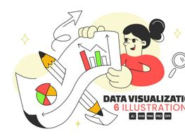 6 Data Visualization Illustration preview picture