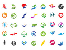 Hand Hope and Help logo vector