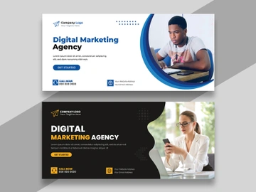 Digital Marketing Facebook Cover Banner Ver-14 preview picture