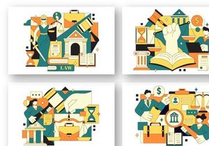 10 Law Firm Services Illustration