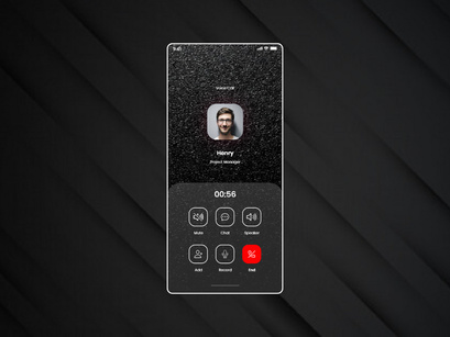 Live Video Call Mobile App UI Kit