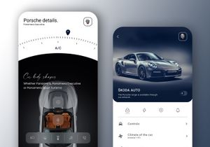 Car Controller App UI