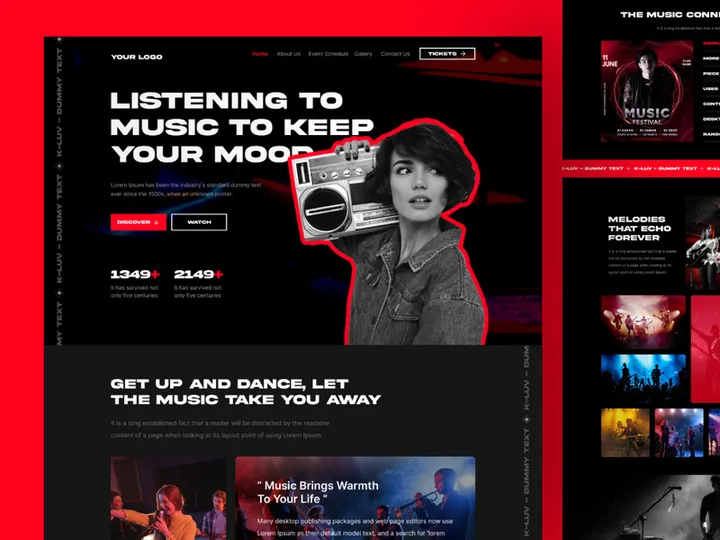 Music Website