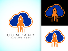 Creative cloud computing vector logo design template. Cloud  logo for your corporate business.