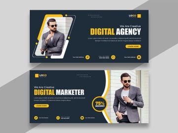 Digital Marketing Facebook Cover Banner Ver-9 preview picture