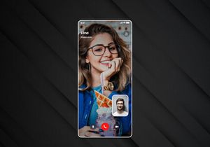 Live Video Call Mobile App UI Kit