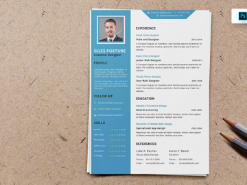 Resume CV Template-16 preview picture