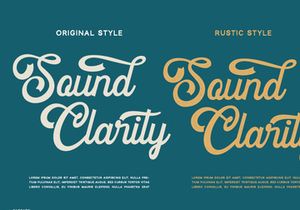 Cascade - Vintage Script