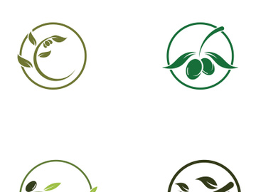 Olive fruit logo design. preview picture