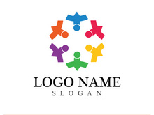 Community logo and symbol vector icon template