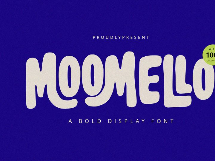 Moomello - Display Font