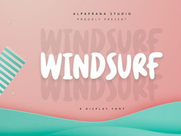 Windsurf - Playful Display Font preview picture