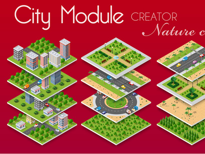 City module creator Nature City