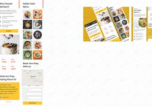 Comer - Food Delivery Mobile Responsive UI Kit