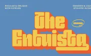 Entuista - Chunky Display Typeface (FREE)