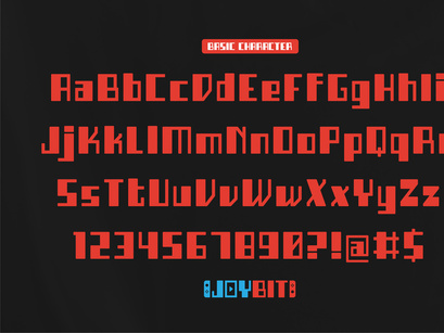 Joybit | Bold Geometric Sans