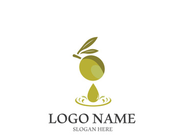 Extra virgin olive oil logo icon design vector illustration preview picture