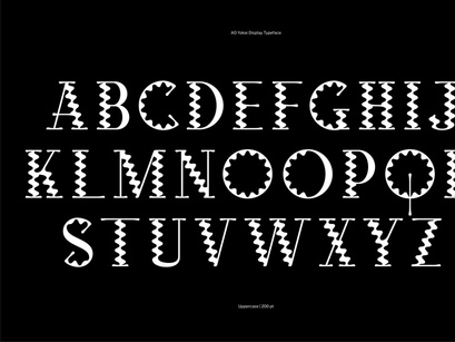 AO Yokai - Display Typeface