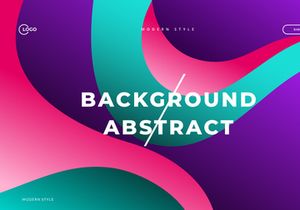 Abstract Background Wave Modern