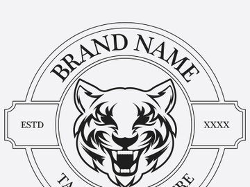 Tiger logo vintage preview picture