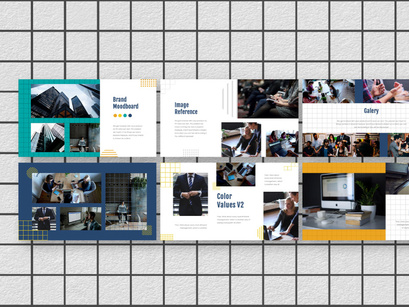 Yellue Brand Powerpoint Template