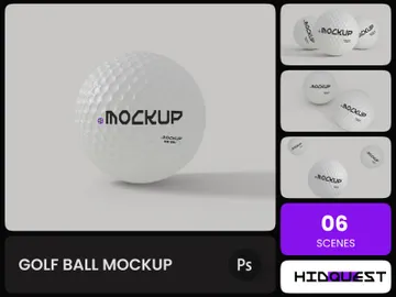 Golf Ball Mockup preview picture