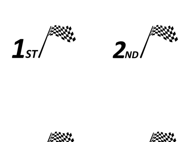 Race flag logo