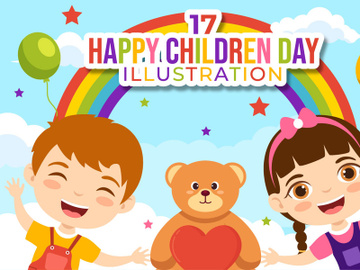 17 Happy Children Day Vector Illustration preview picture
