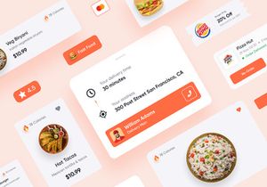 Food Delivery iOS UI Kit
