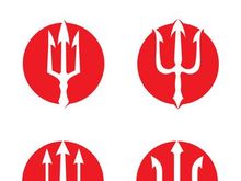 Mystic Trident Emblem Of Power magic trisula