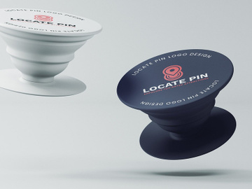 Locate Pin Logo Design preview picture