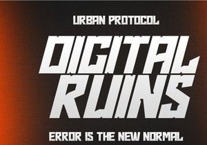 Norezo - A Futuristic Display Font
