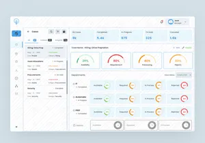 Dashboard Business Process UI Kit