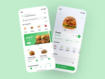 Food app preview picture