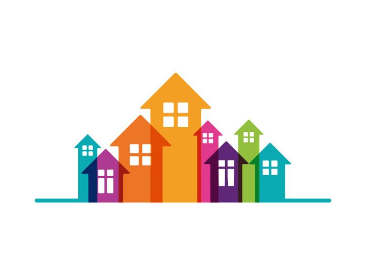 House Property icon Logo design Template illustration
