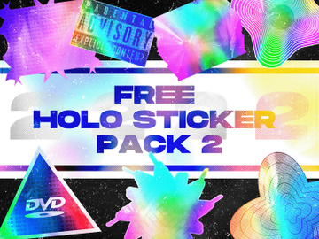 [Free] Holo Sticker Pack 2 preview picture