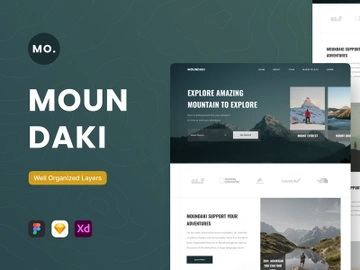 Moundaki - Landing Page Kit for Business, Agency, or Digital Product preview picture