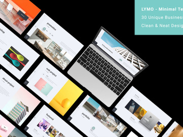 LYMO - Minimal Googleslide Presentation Template preview picture